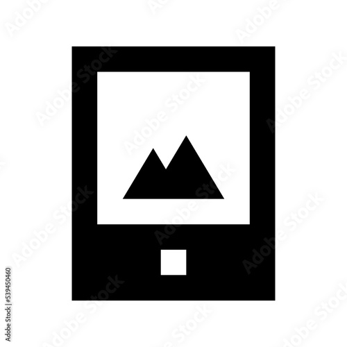 Mobile Wallpaper Flat Vector Icon
