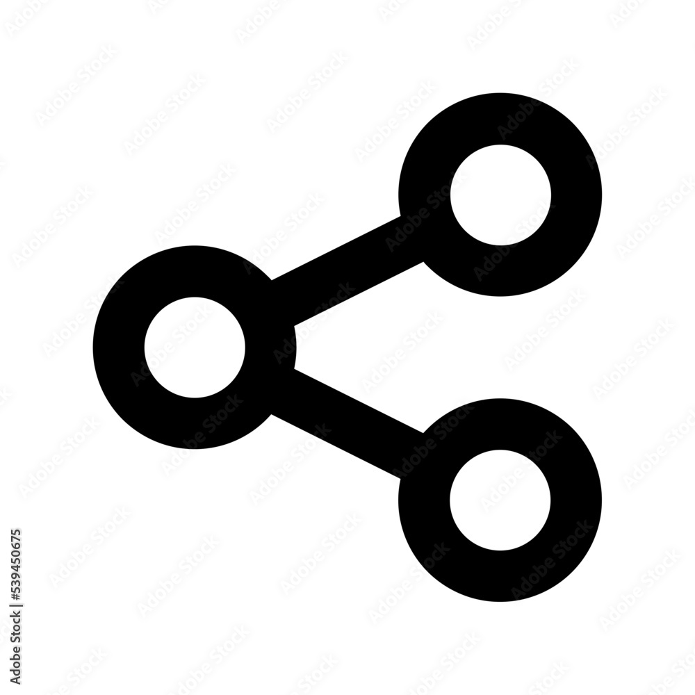 Share Flat Vector Icon Share Flat Vector Icon