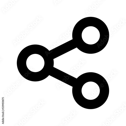 Share Flat Vector Icon