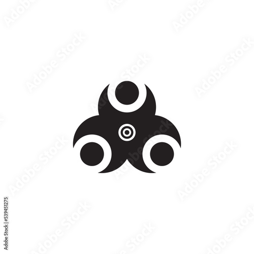 fidget spinner icon vector