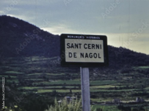 France 1969, Saint Serni de Nagol church photo