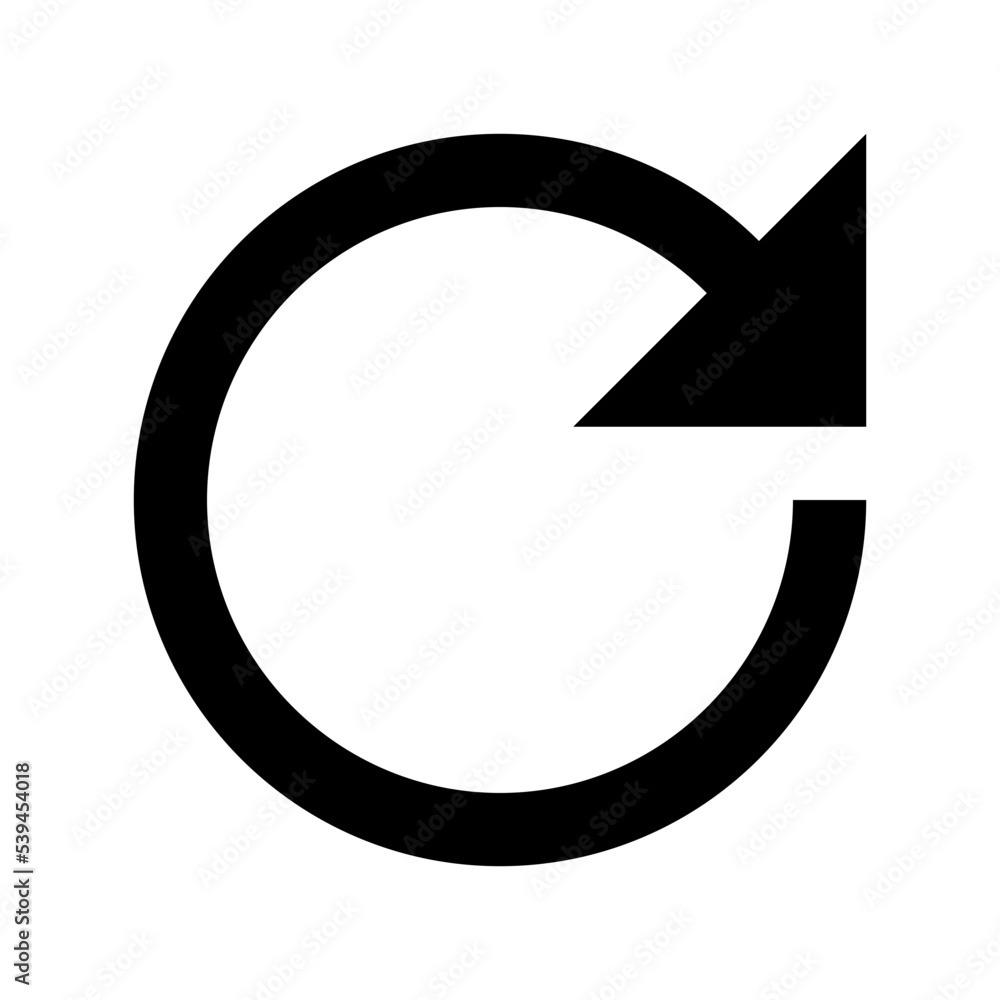 Refresh Flat Vector Icon Refresh Flat Vector Icon