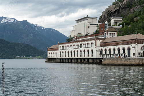 Wasserkraftwerk Tyssedal bei Odda, Norwegen photo