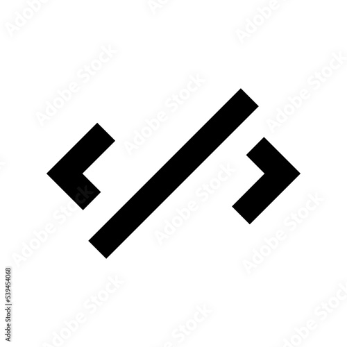 HTML Coding Flat Vector Icon