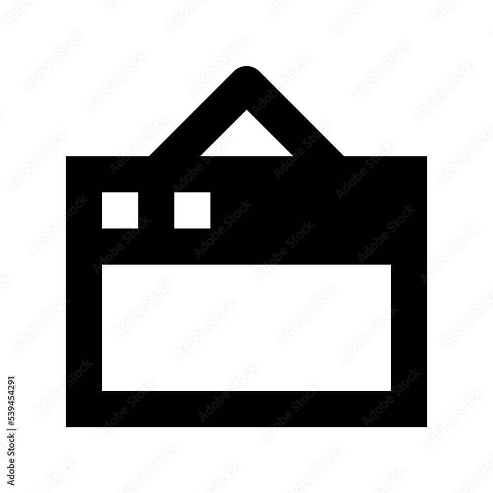 Web Advertisement Flat Vector Icon Web Advertisement Flat Vector Icon