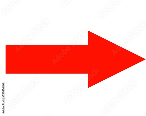 Red right arrow icon 