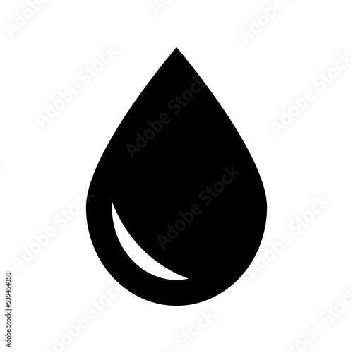 Drop Flat Vector Icon