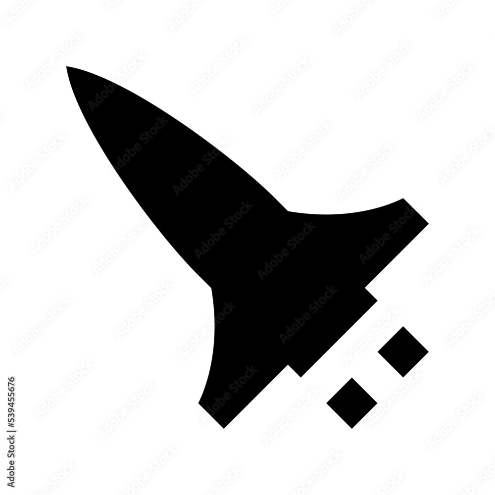 Rocket Flat Vector Icon Rocket Flat Vector Icon