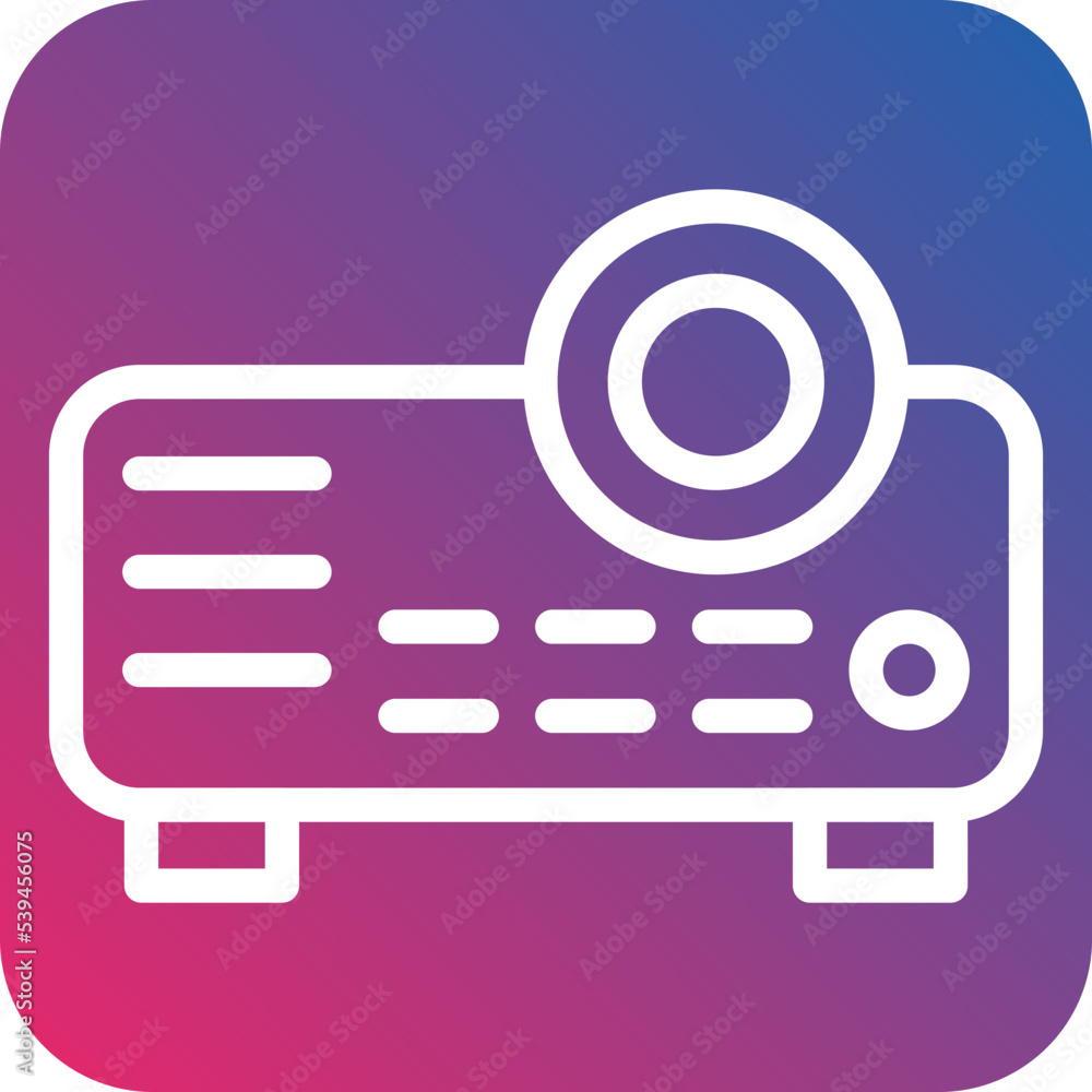Projector Icon Style Projector Icon Style