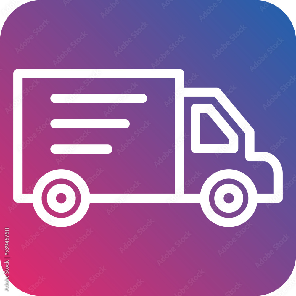 Delivery Truck Icon Style Delivery Truck Icon Style
