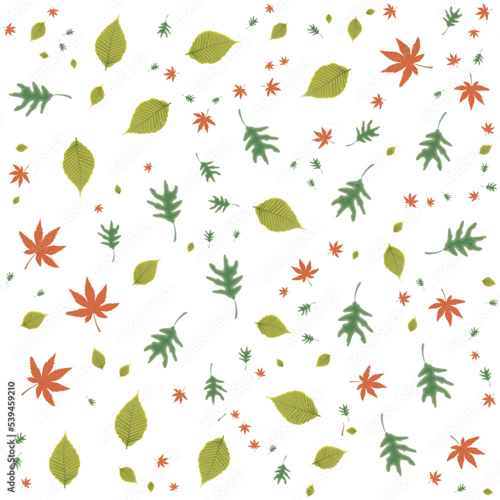 Colorful leaves background Colorful leaves background