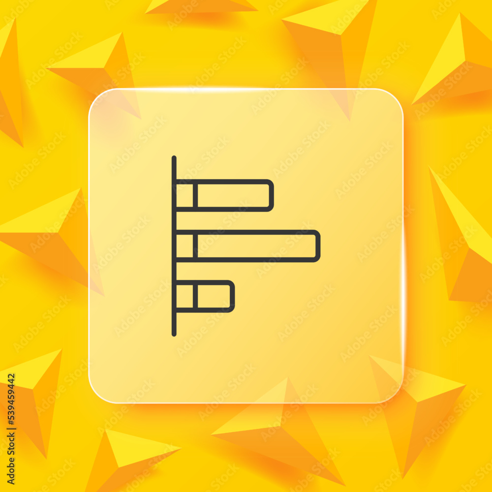 Statistical charts line icon. Diagram, statistics, infographics, bar ...