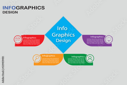 Vector Infographic design template