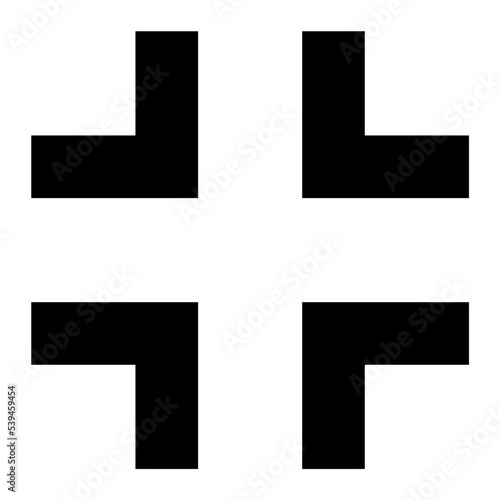 Minimize Vector Icon 