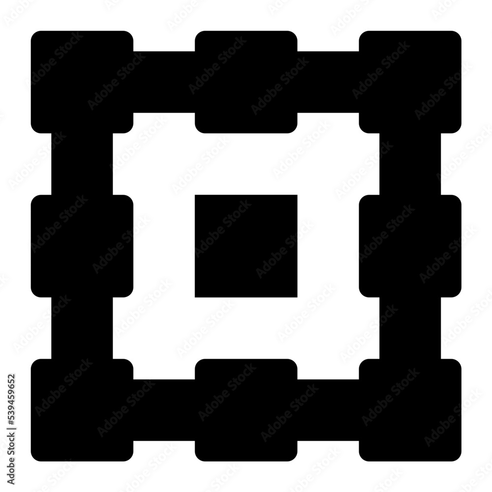 Layout Selection Vector Icon Layout Selection Vector Icon