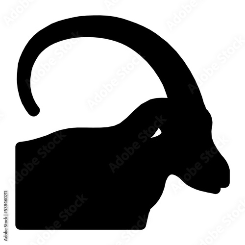 Antelope Flat Vector Icon