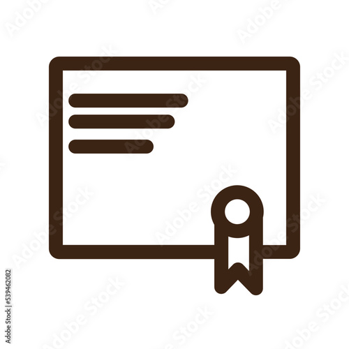 bussines certifikat management office project icon
