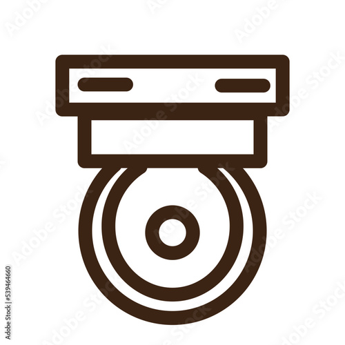 cctv device electronic machine technology icon