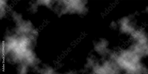 Abstract background with smoke and white clouds or haze For designs isolated .Modern and geometric design with realistic explosion dust and white natural effect pattern . Fog and smoke background .