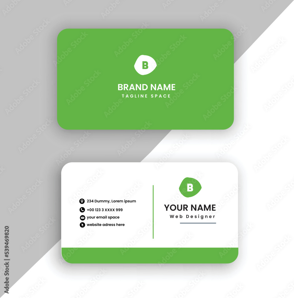 Simple Business Card design Simple Business Card design