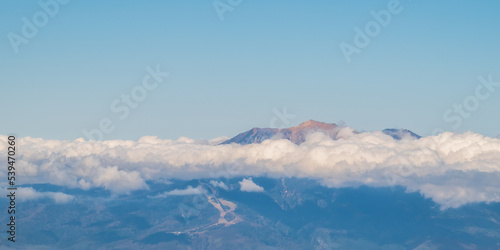 中央アルプスの風景