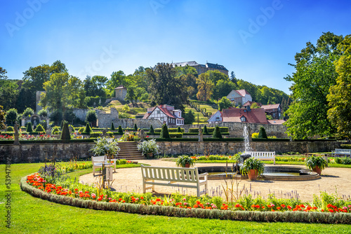 Barock Garten, Blankenburg, Sachsen Anhalt, Deutschland 