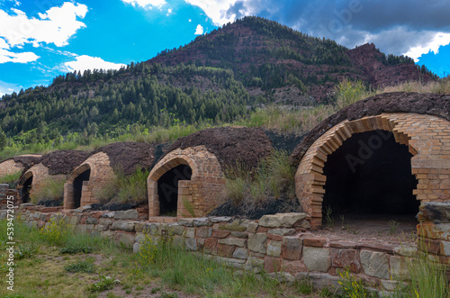 Redstone Coke Oven Historic District at the intersection of State Highway 133 and Chair Mountain Stables Road outside Redstone, Colorado