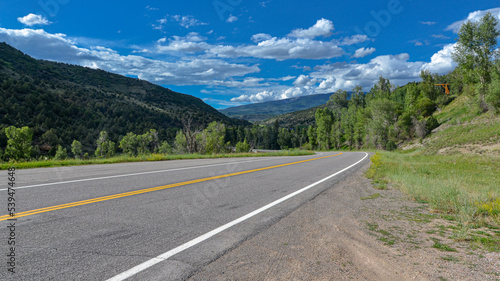 scenic Colorado State Highway 133 between Paonia and McClure Pass in Gunnison County photo