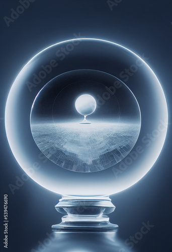 blue crystal ball ethereal