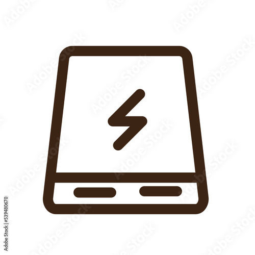 gadget power outline icon