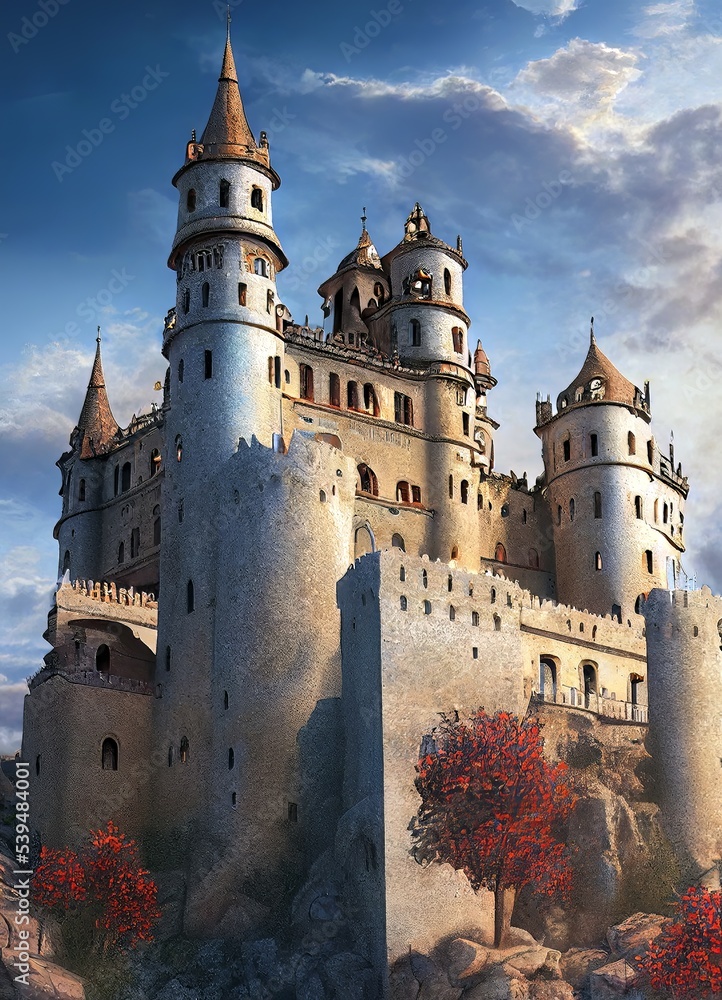 Fototapeta premium castle in the city of bratislava slovakia