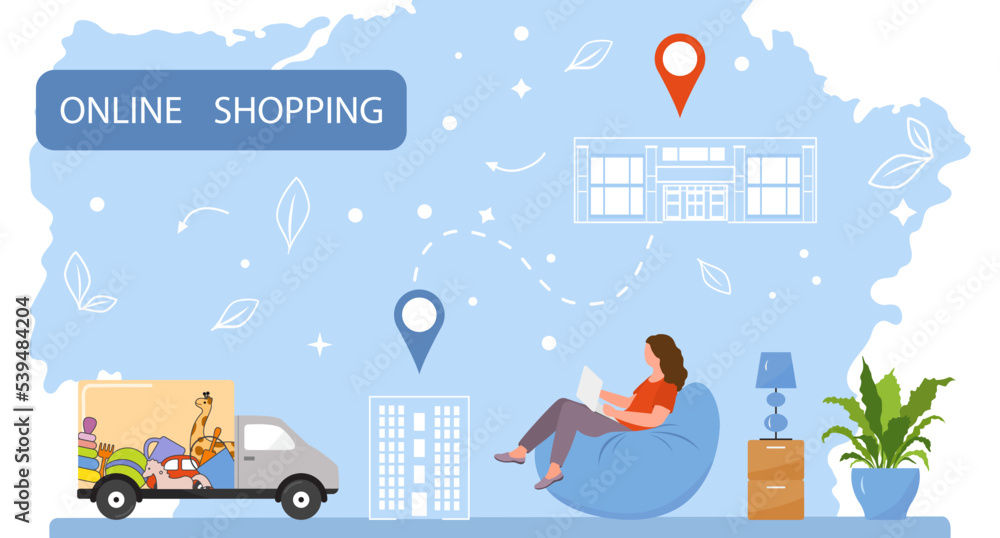People Online Shopping Store Delivery Kid toys People Online Shopping Store Delivery Kid toys