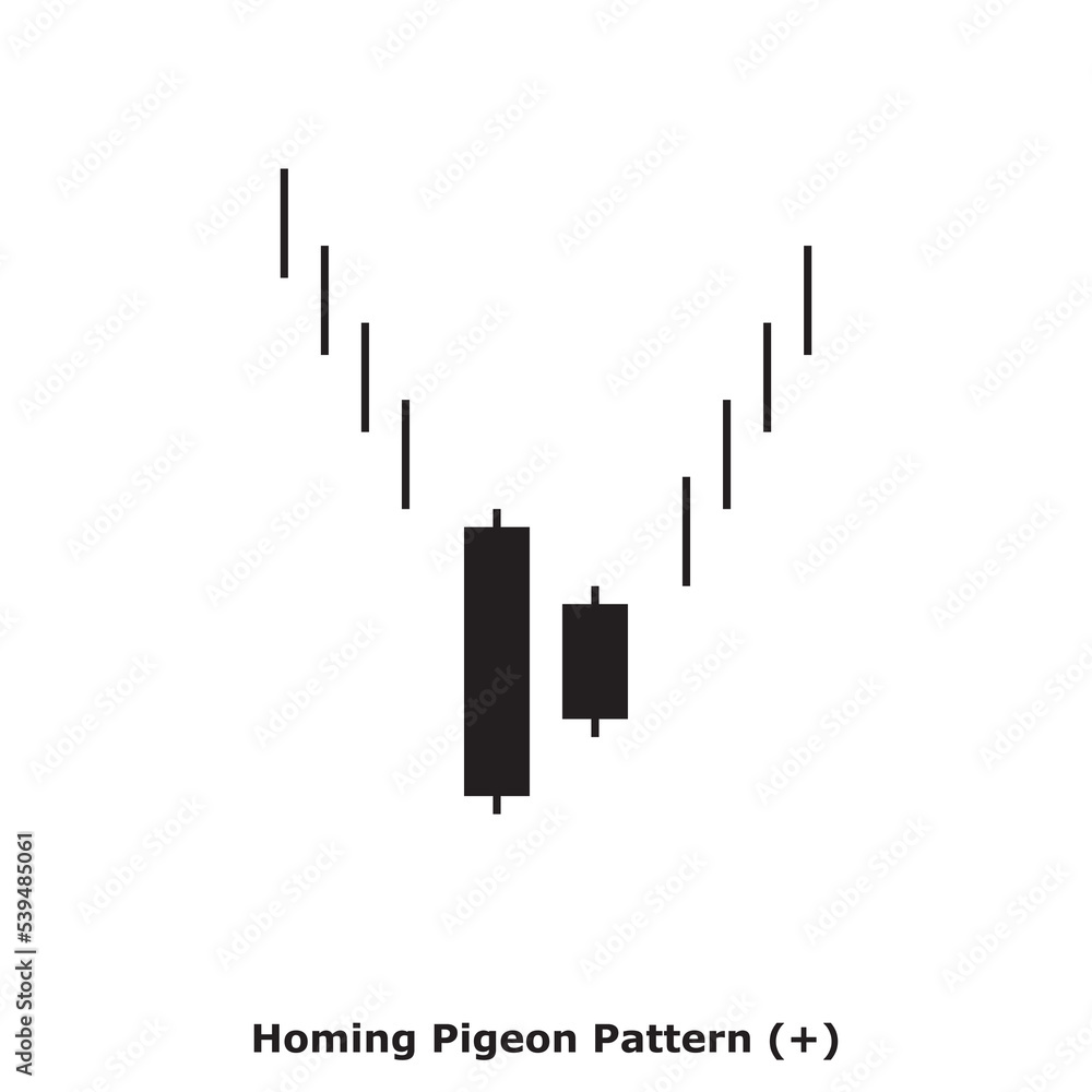 Homing Pigeon Pattern (+) White & Black - Square Homing Pigeon Pattern (+) White & Black - Square