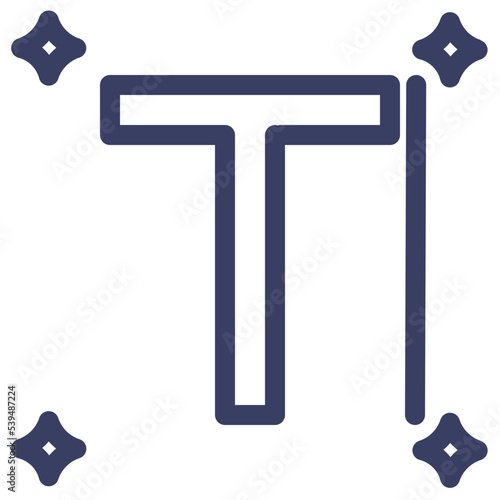 bold edit format text tools icon