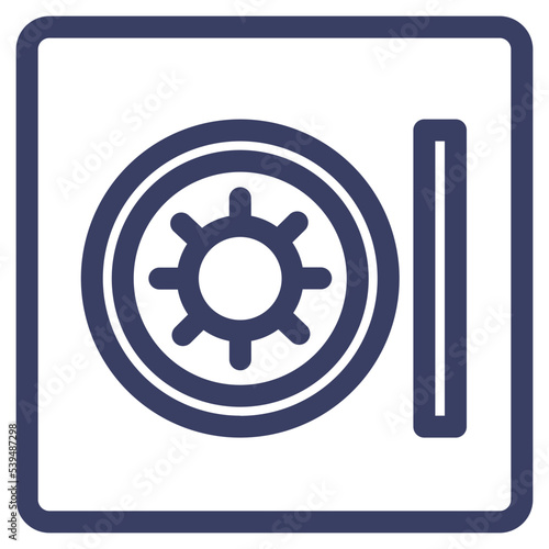 bolt disc settings configuration preferences tools icon