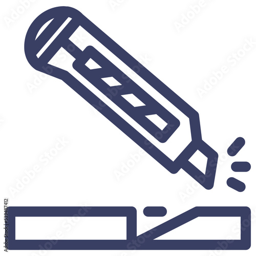 blade carpentry cutter edit tools icon