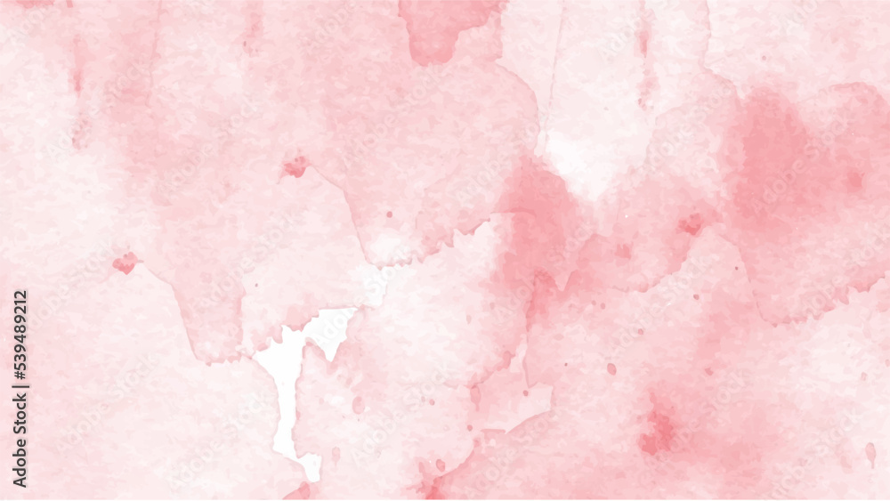 Fototapeta premium Pink watercolor background for textures backgrounds and web banners design