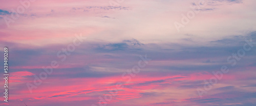 Εκτύπωση καμβά red and pink sky