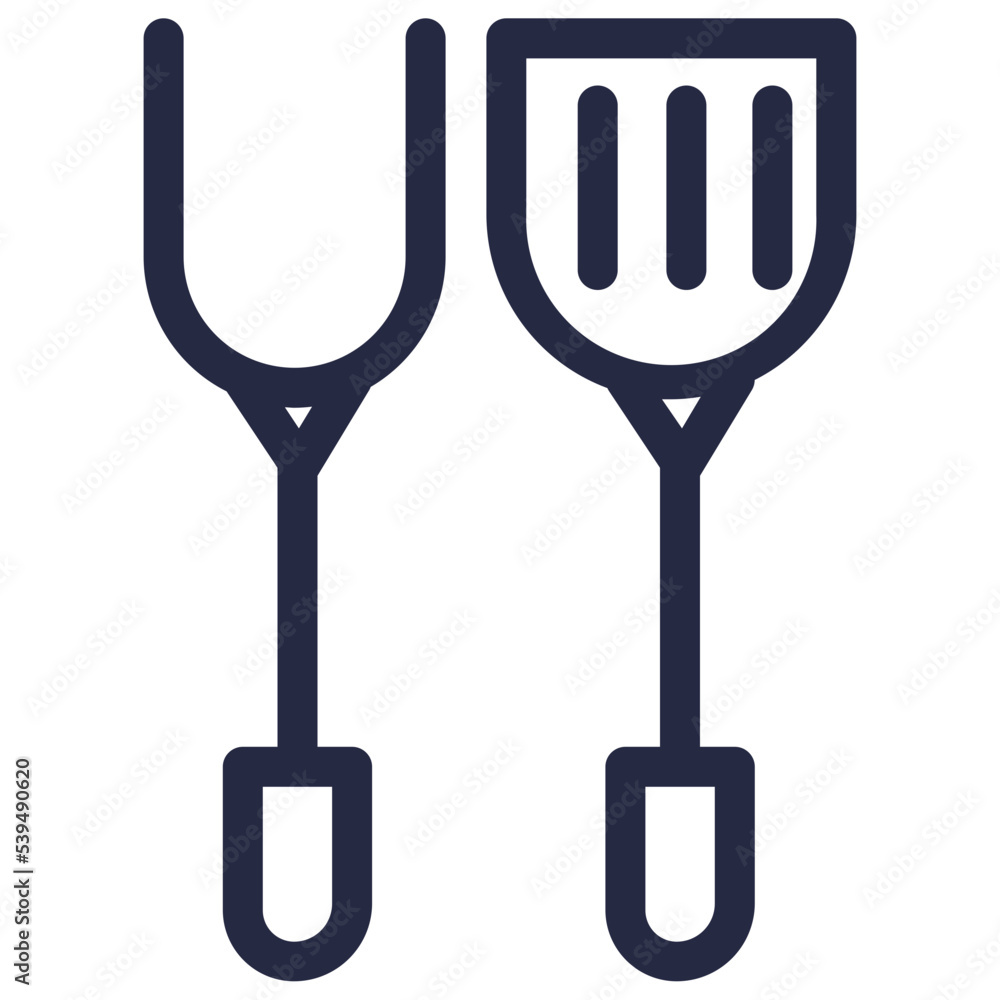 barbecue cook cooking grill grilling spatula tools icon barbecue cook cooking grill grilling spatula tools icon