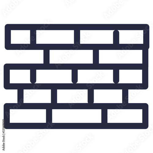build construction tools wall work icon