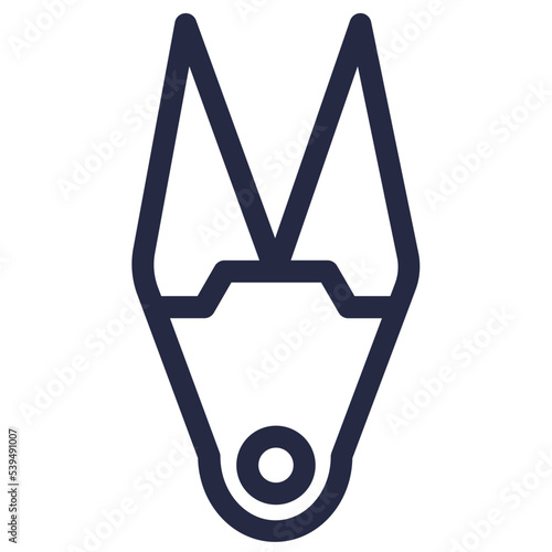 build equipment shear tool cut cutting scissors icon