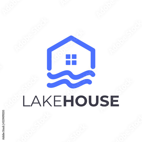 LAKE HOUSE TRAVEL AND HOTEL LOGO DESIGN