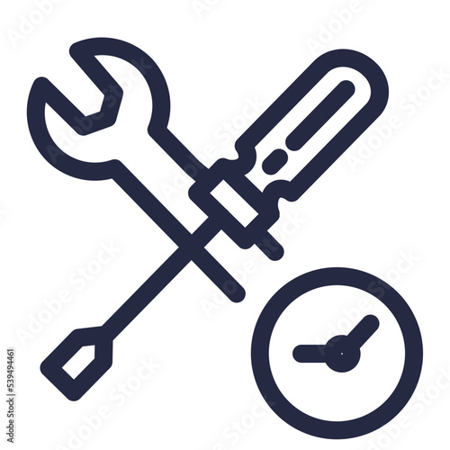 clock options preferences settings tools icon