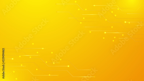 Modern orange and yellow abstract futuristic technology background. Abstract minimal orange background with geometric creative and minimal gradient trendy colors. Abstract colorful orange background