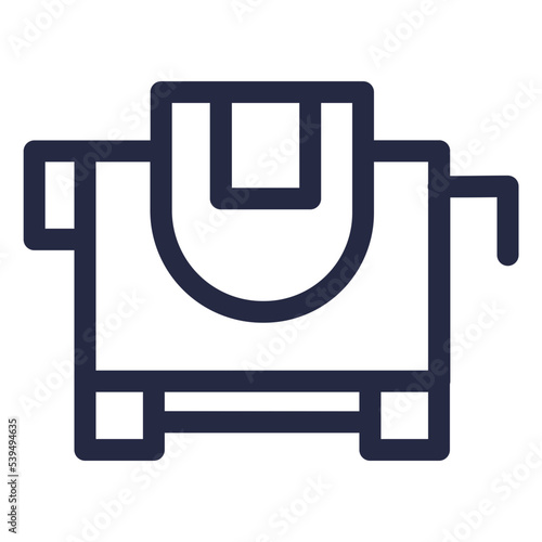 concrete mixer work builder tools constructions icon