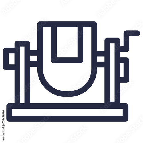 concrete mixer work builder tools constructions icon