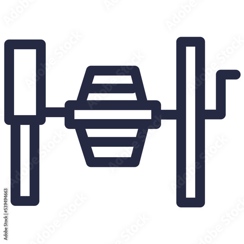 concrete mixer work builder tools constructions icon