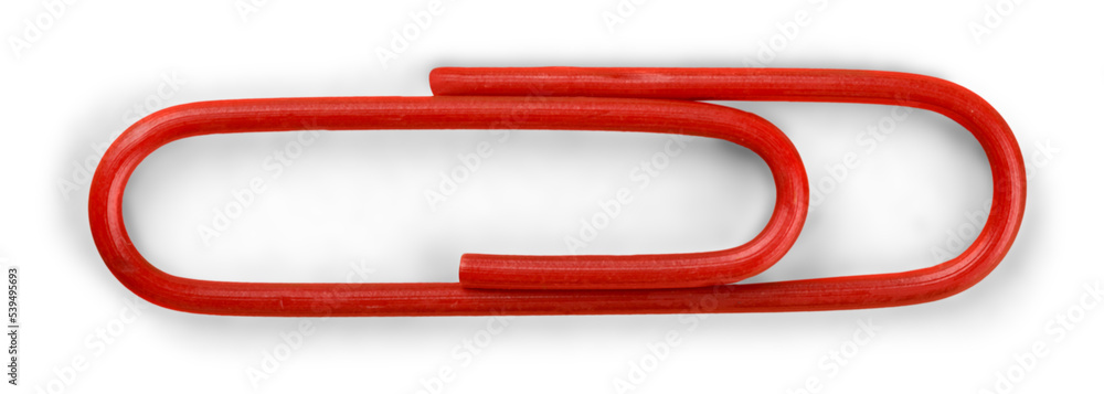 Paper clip on a white background Paper clip on a white background
