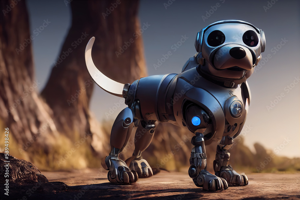 Cute robot dog on sale