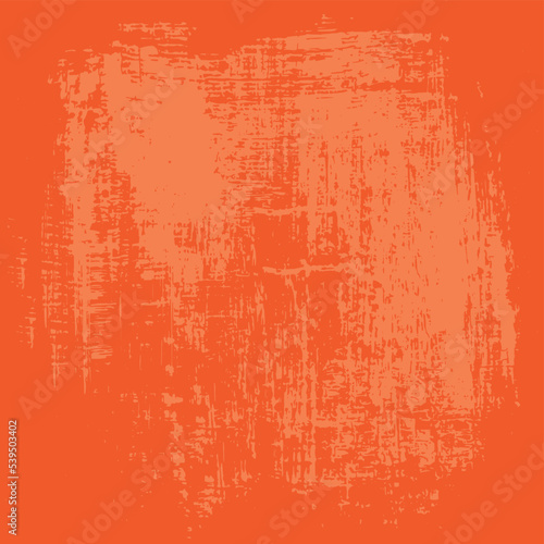 Grunge orange surface with scratches